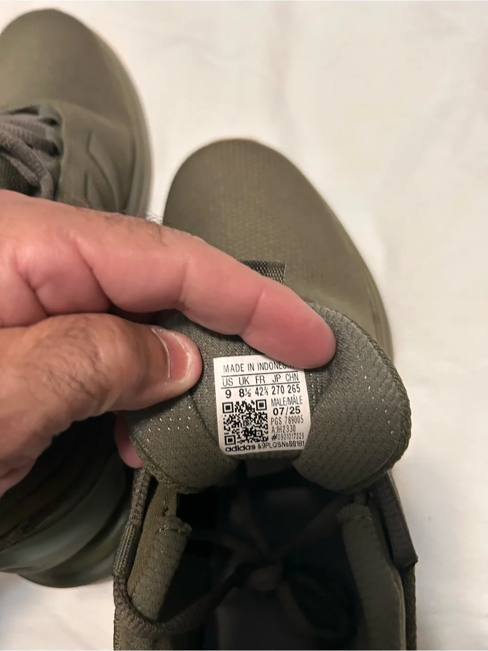 adidas Racer TR23 Men's Olive Green Sneakers
